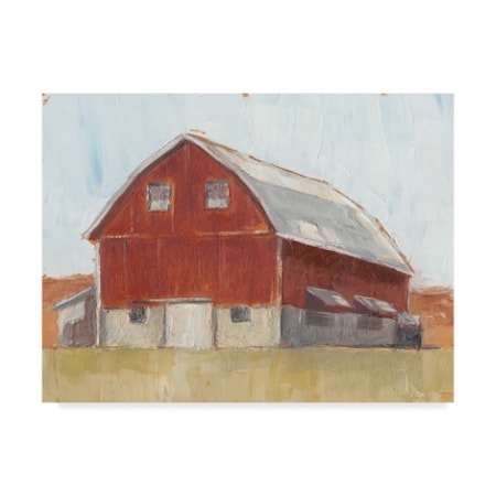 Ethan Harper 'Rustic Red Barn Ii' Canvas Art,35x47